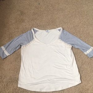 Women's Girly Baseball Tee (size L)